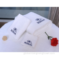 Hotel Hand Towel Luxury White Hotel 100% Cotton Bath Towel Manufactory